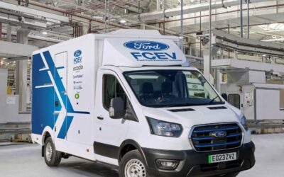 Ford testet den Brennstoffzellenantrieb mit acht Prototypen, Renault ist mit mit Master am Ball.