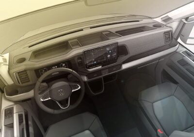 VW Crafter/MAN TGE ab Mai 2024: komplett neue Instrumente und Bedienung.