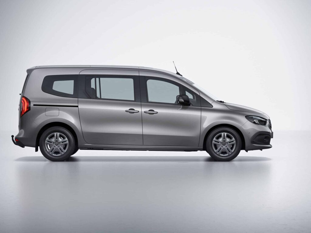 Citan Tourer: flexible Langversion für den Transport von Menschen und Material.