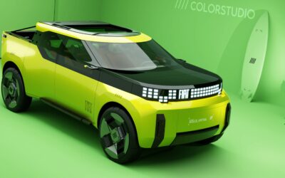 Fiat Concept Dolce Virtual: Konzeptstudie für einen kompakten Pickup.
