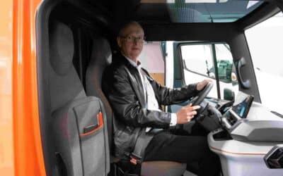 Sitzprobe im EZ-Flex: Fahrerhaus konsequent auf Zustellverkehr ausgerichtet