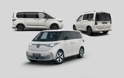 Sportliches Trio: Goal-Sondermodelle von VW Caddy, Multivan und ID. Buzz.