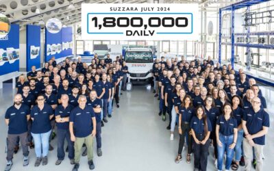 Jubiläum: 1,8 Millionen Iveco Daily aus dem Werk Suzzara.