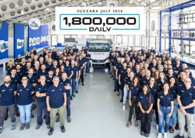 Jubiläum: 1,8 Millionen Iveco Daily aus dem Werk Suzzara.