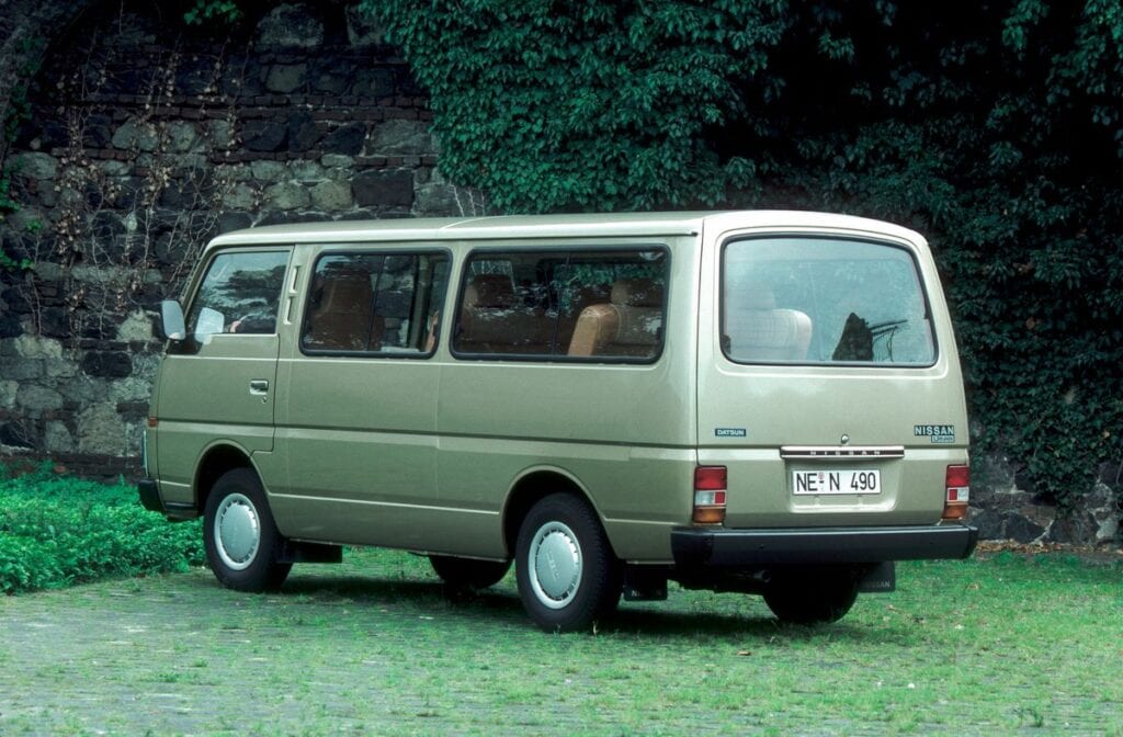 Erst Datsun, dann Nissan Urvan.