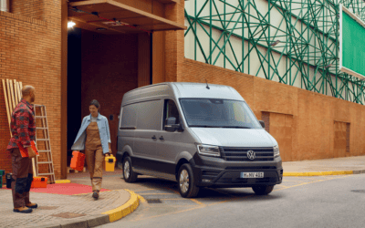 Ebenfalls komplette Ausstattung mit Assistenten: VW Crafter und MAN TGE.