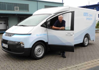 Unterwegs im neuen Iveco eMoovy mit Scattolini-Koffer: Solch einen 3,5-Tonner gab’s noch nie