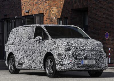 Der Nachfolger des eVito: Kompakter E-Transporter mit aerodynamisch optimierter Karosserie.