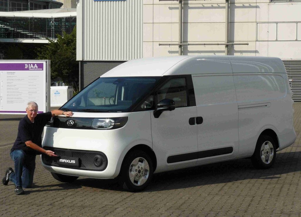 Form und Proportionen gewöhnungsbedürftig: neuer Maxus eDeliver 5