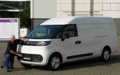 Form und Proportionen gewöhnungsbedürftig: neuer Maxus eDeliver 5