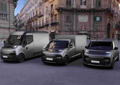 Eine Plattform, drei Transporter: die Flexis-Familie.