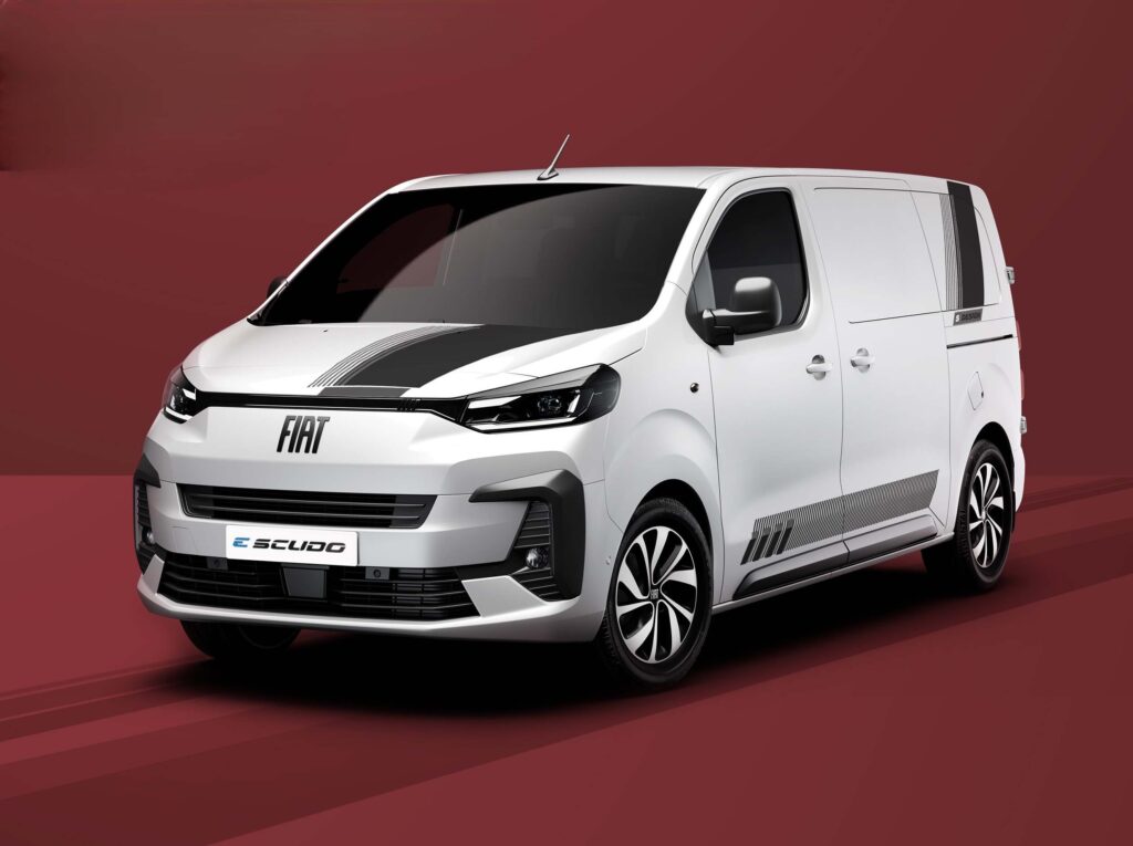 Extrovertierter Auftritt: Fiat Scudo S-Design.