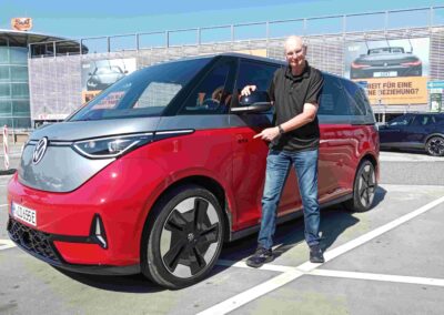 Vorerst gestoppt: Export des VW ID. Buzz in die USA.