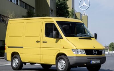 Der Start: 1995 krempelte der neue Sprinter die Welt der großen Transporter um