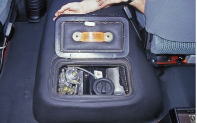 Ölnachfüllen: kein Vergnügen beim innenliegenden Motor.