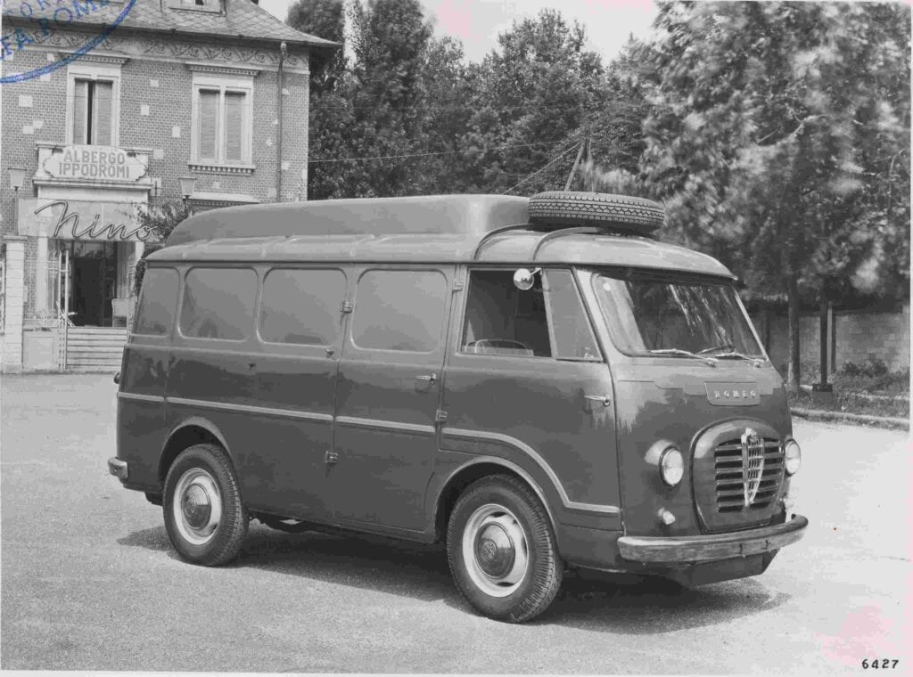 Romeo steht drauf, Autotutto wird er genannt: der erste Transporter von Alfa Romeo