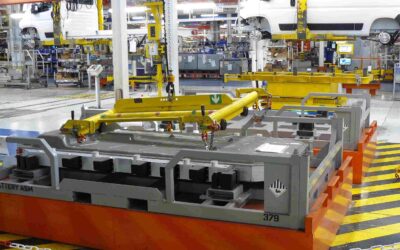 Einbaufertig: Batteriepaket für den nächsten E-Trensporter.