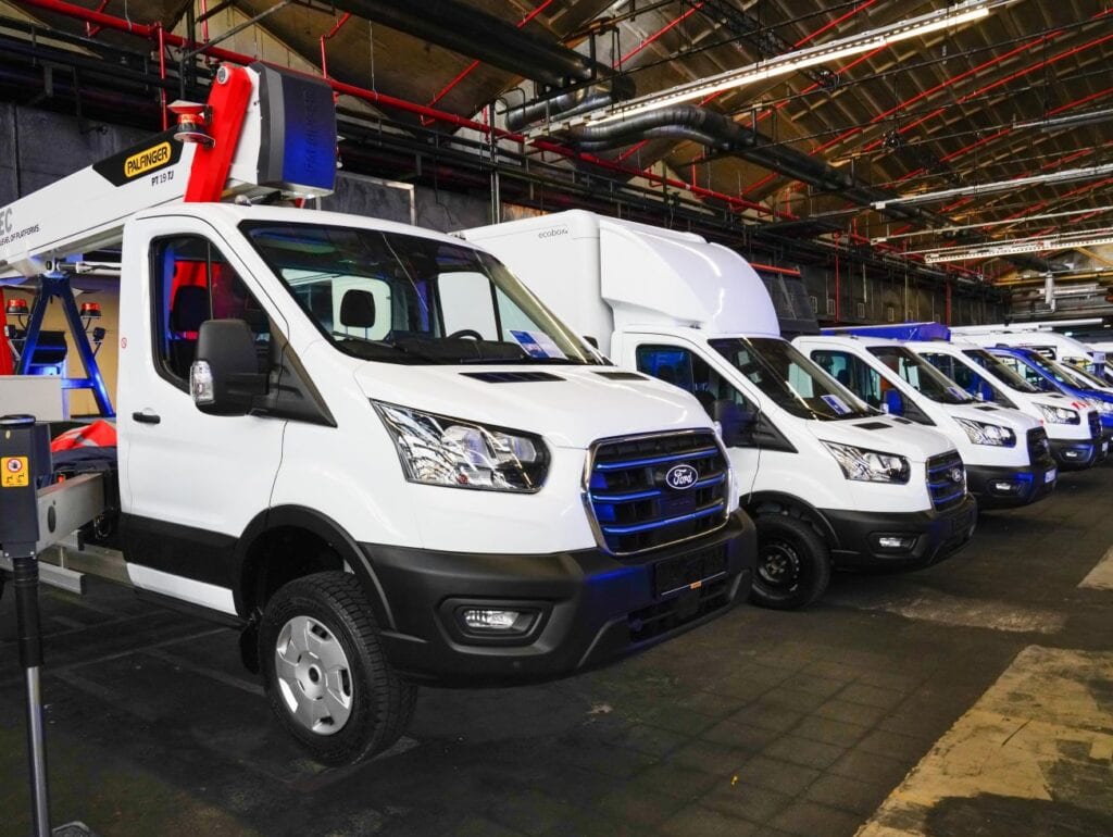 Ford: dank Transportern aktuell im Plus.