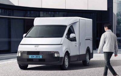 Könnte passen: Hyundai ST1 mit Kofferaufbau für einen GM-Van.