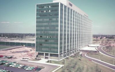 Das Vorgängergebäude, genannt Glashaus von 1956.