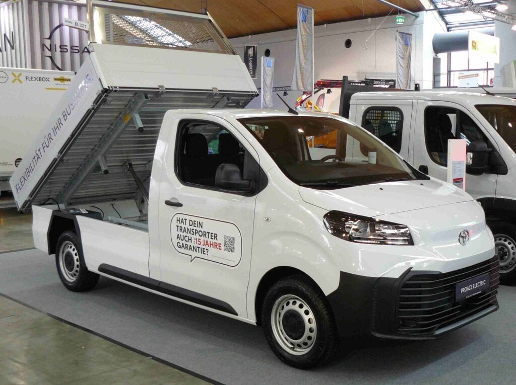 Toyota Proace Electric: Aufschnitt von Veth