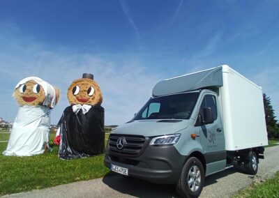 Mercedes-Benz Vans: Gewinn fast auf Pkw Niveau Nehmen Fahrt auf: Mercedes-Transporter mit vollelektrischem Antrieb.