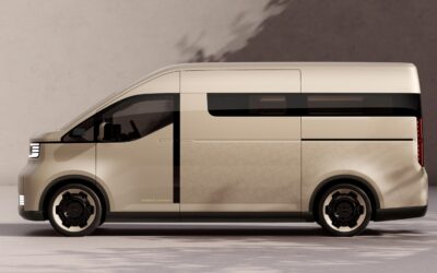 Hiace, Variante mit elegant aufgesetztem Hochdach.