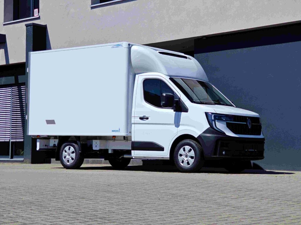 Eleganter Auftritt: Kühlaufbau von Kress.