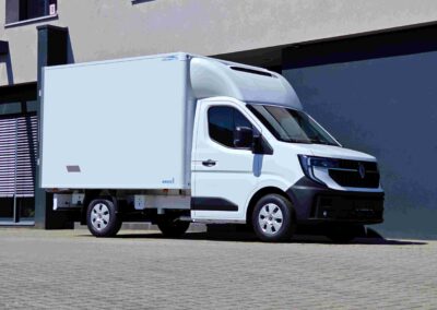 Eleganter Auftritt: Kühlaufbau von Kress.