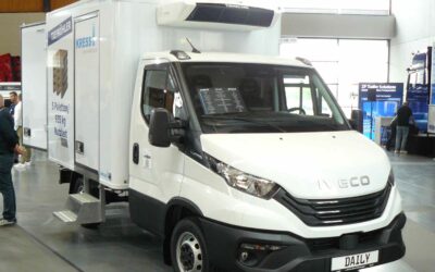 Hohe Nutzlast: Der Daily mit Kühlaufbau schultert 935 Kilo.