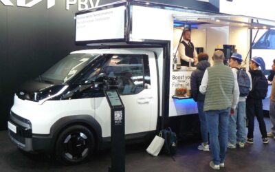 Mahlzeit: Fahrgestell mit kräftigem Food-Truck-Aufbau.