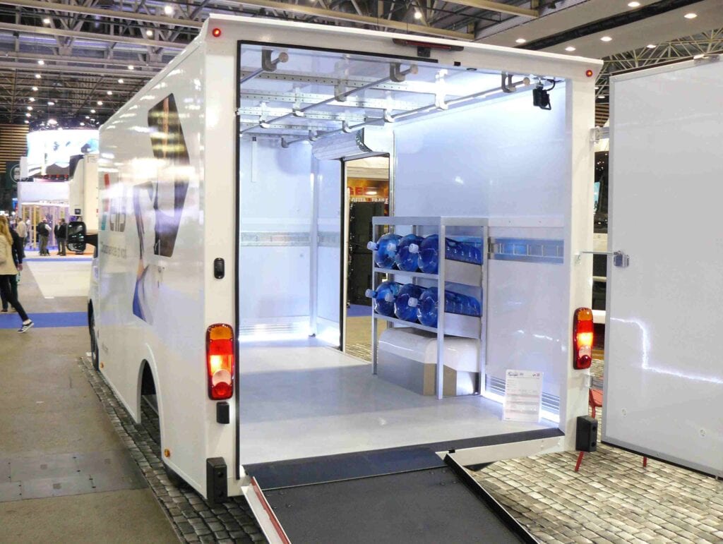 Frappa: der etwas andere Kofferaufbau für Hygienetransporte aus Frankreich.