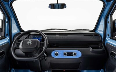 Schlichtes aber gut ausgestattetes Fahrerhaus.