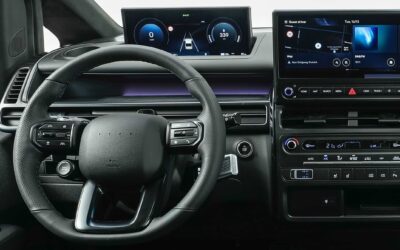 Klare Verwandtschaft: Cockpit Hyundai Staria Elektro…