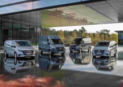 Mercedes Sprinter und alle V-Baureihen legten 2025 den Rückwärtsgang ein.