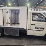 Eutektische Kühlung für Frischdienst (hinten) und Tiefkühlung (vorn).