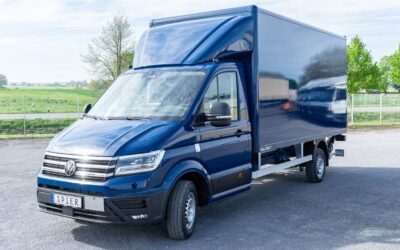 Neu: VW Crafter mit Kofferaufbau von Spier.