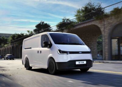 Neuer Ford Transit City, hier die kurze, knapp fünf Meter große Ausführung.