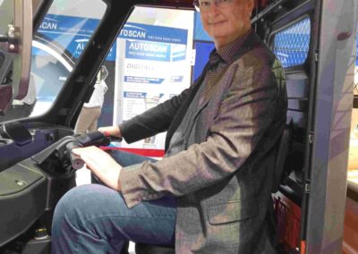 Fiat Tris: die erste Sitzprobe – passt.