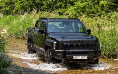 Kia Tasman: Leiterrahmen-Pickup, E-Variante folgt.