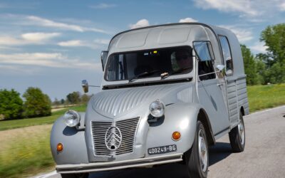 Früher Vorläufer: Citroen Kasten-Ente.