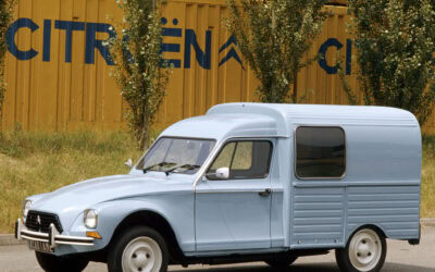 Schon erwachsener: Citroen Acadiane.