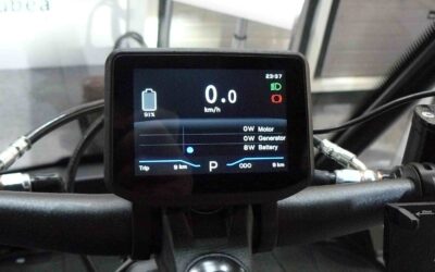 Cockpit mit informativen Armaturen.