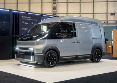 Kia PV5 Cargo: Hier sind die Neuen Kia PV5 Cargo mit Hochdach.