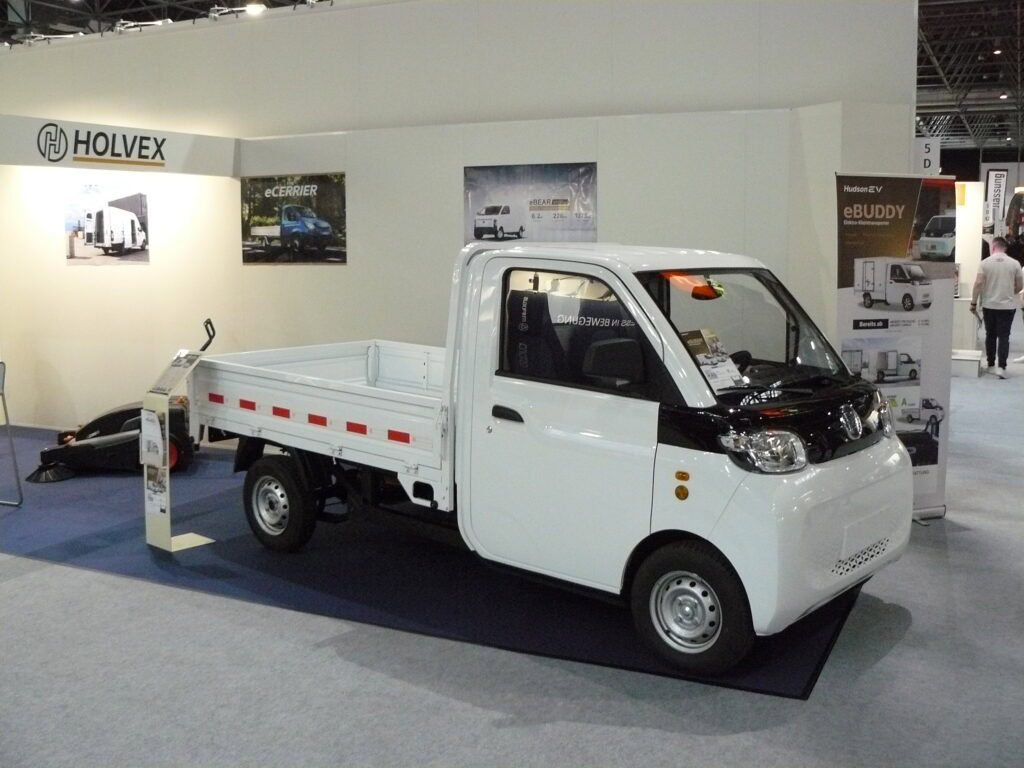 Hudson eBuddy: Transporterzwerg mit hoher Tragfähigkeit.