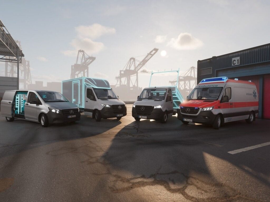Mercedes Van Solution: nach 20 Jahren deutlich ausgeweitet.