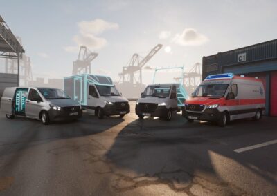 Mercedes Van Solution: nach 20 Jahren deutlich ausgeweitet.