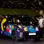 VW ID. Buzz in Pac-Man-Optik.