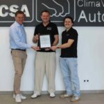 Erste Urkunde Übergeben: CSA ist zertifizierter Toyota-Partner.