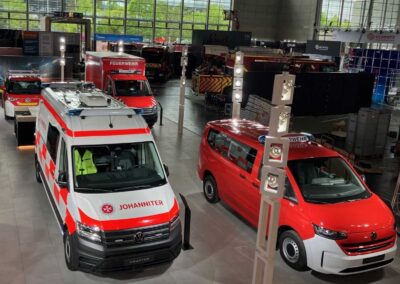 Volkswagen Nutzfahrzeuge auf der Messe Interschutz 2026.